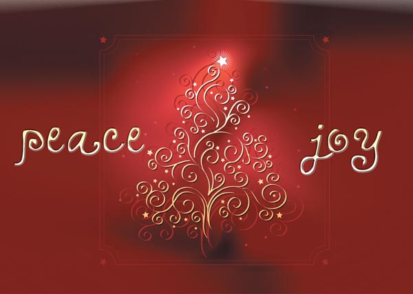 Peace Joy card