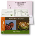 Long Folded Business Card