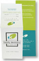 Short Folded Business Card
