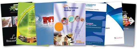 presentation folder samples