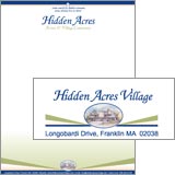printed stationery sample