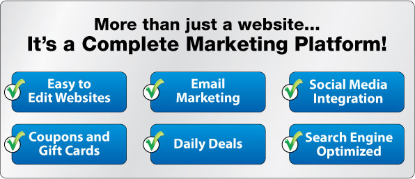 website marketing features