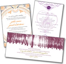 traditional wedding invitations