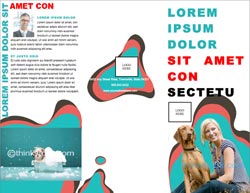 Word Brochure template design