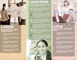 MS Word brochure template