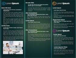 MS Word brochure