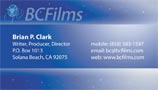 printed business card