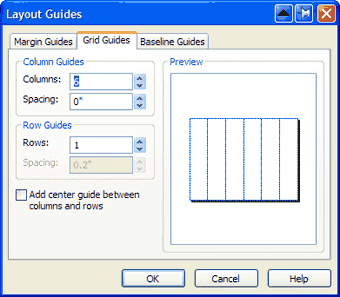 publisher layout guides