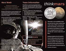 brochure created in Word