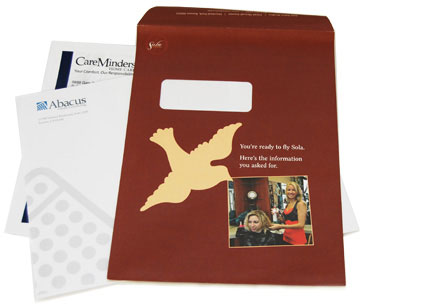 custom booklet envelopes