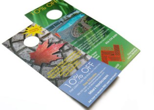 custom door hangers