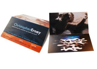 folded business cards