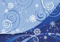 Spirals holiday card