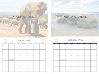 do it yourself calendar styles