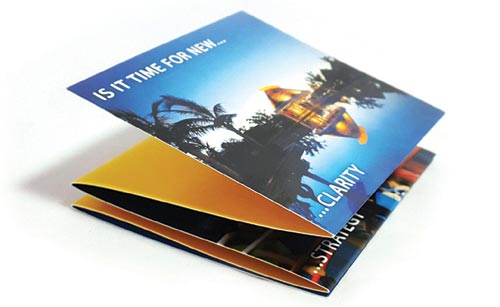 Custom Size Brochure Printing