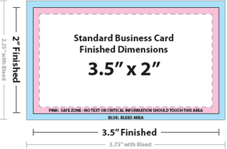 Card Size Chart