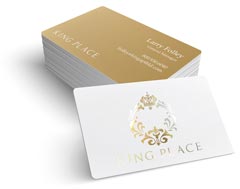 foil business cards