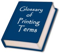 printing glossary