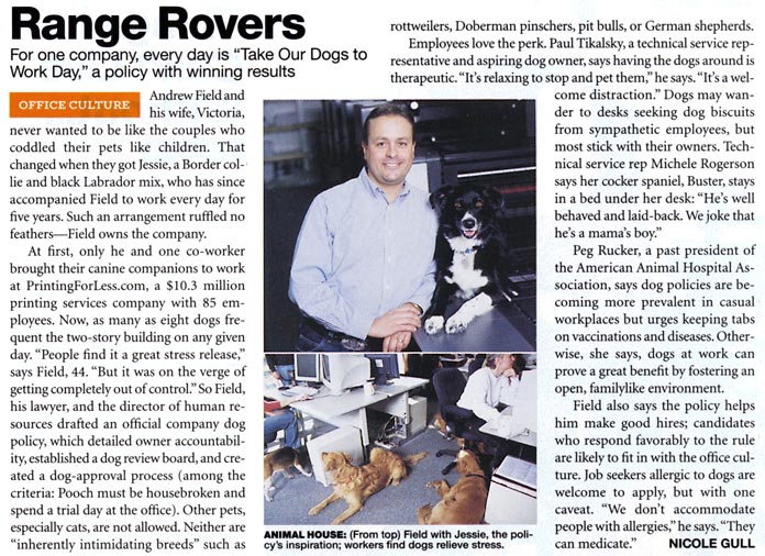 Inc Dogs Article