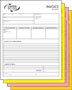 NCR form color sequence