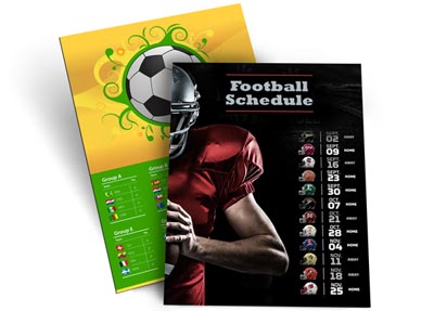 sports schedule magnet