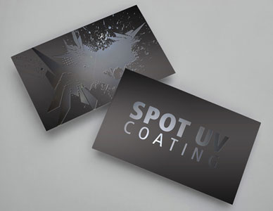 Spot UV Coating Example