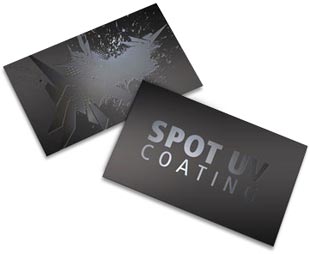 Spot UV cards