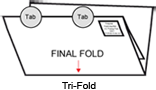 Tabbing Tri Fold