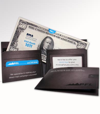 wallet mailer