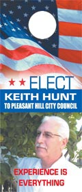 Political Door Hanger Printing Samples And Design Examples