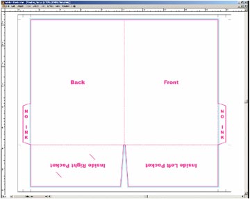 presentation folder grid layout