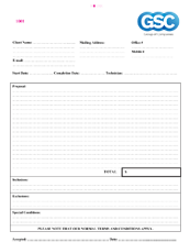 3 part 4 color purchase order