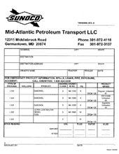 2 part order form