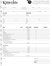 custom size form