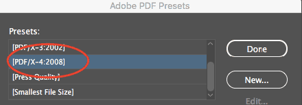 pdf presets pdf x-4:2008