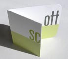 folded business cards