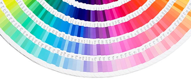 pantone color swatches