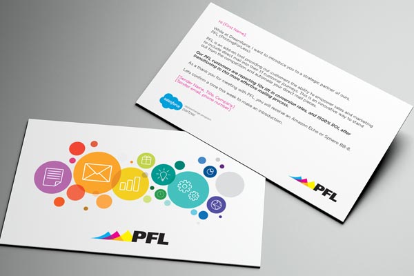 personalized professional postcard