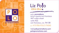 business card with 2 rounded corners