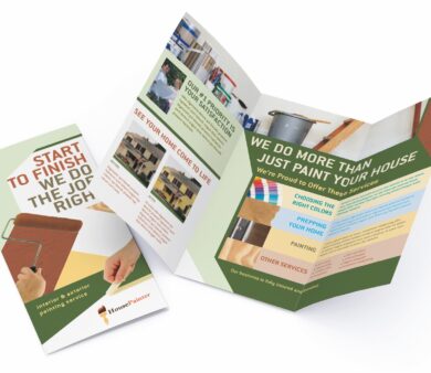 Brochures printing by Printing for Less