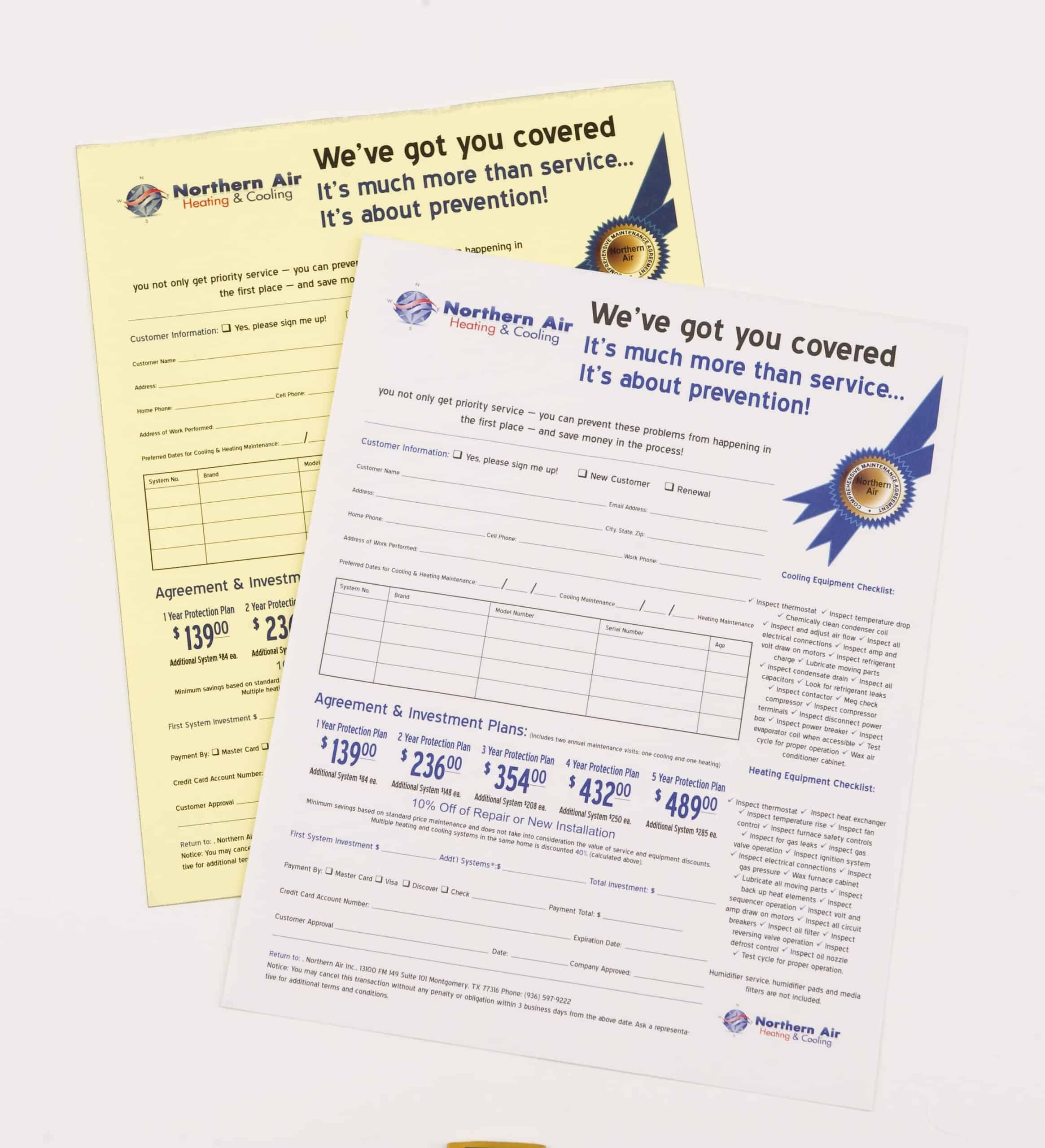 Door Hanger with Pocket for Receipts, Invoices