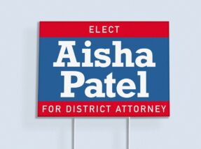 Yard Sign Printing Campaign