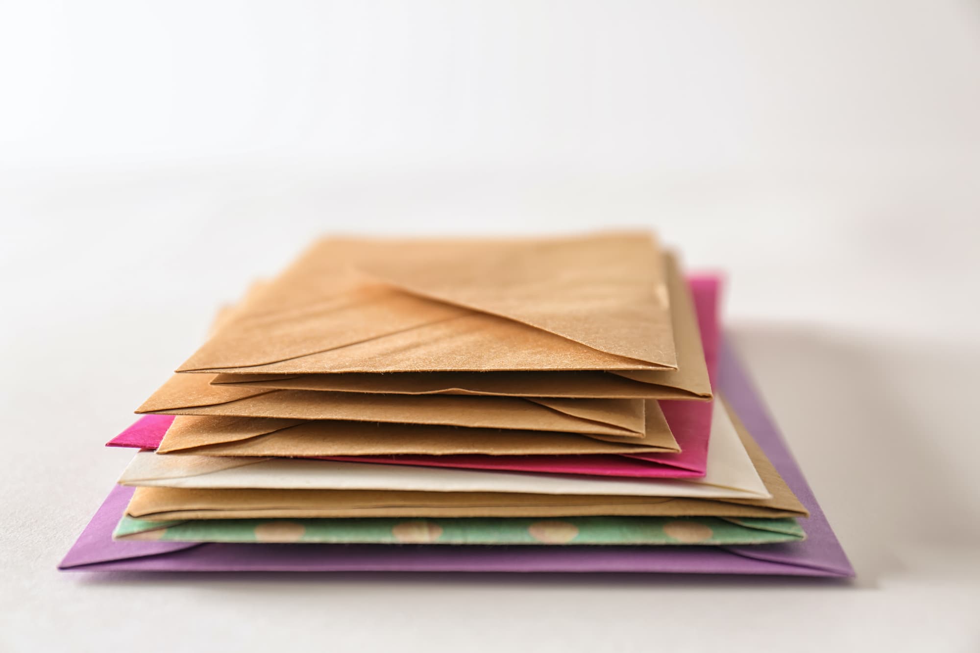 Colored Envelopes