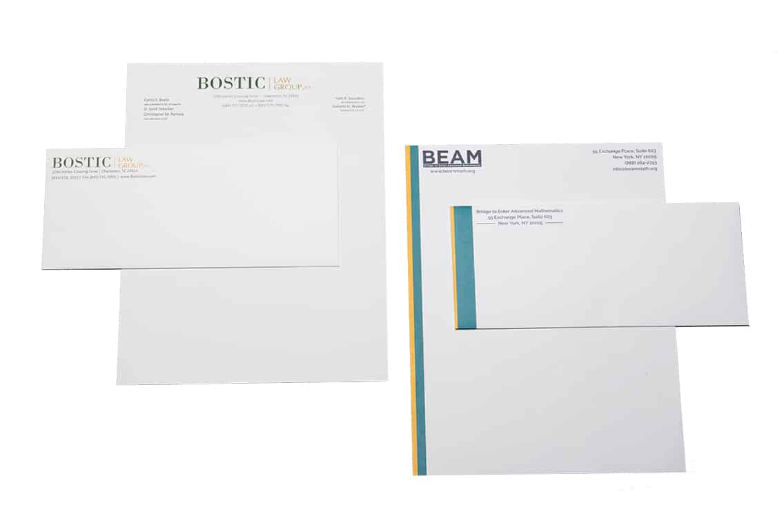 Printing of Business Card + Letterhead + Envelope (Pro Pack)