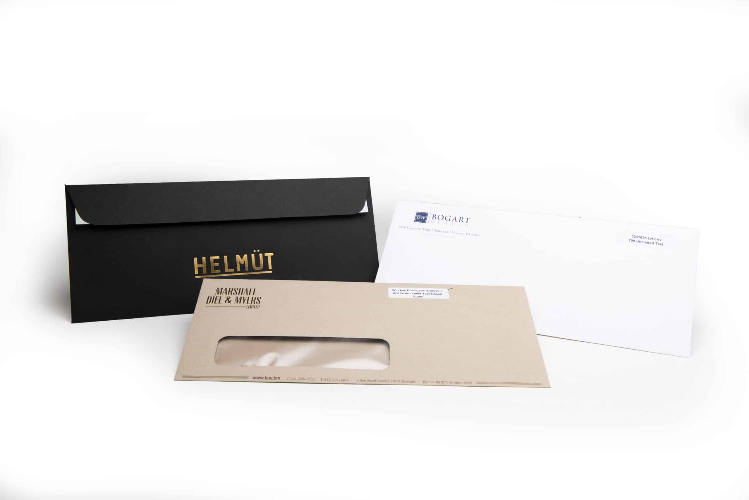 Custom Window Envelopes Printing for Less