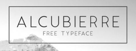 Alcubierre font