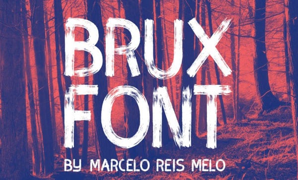 Brux font face