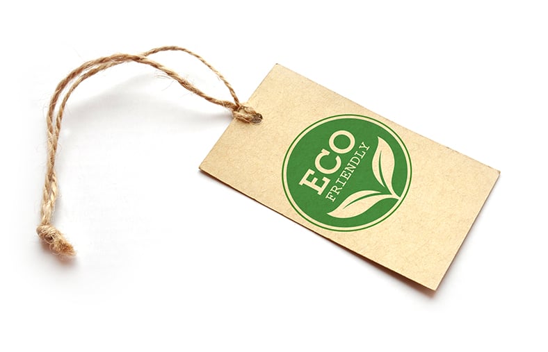 Personalised tie on labels