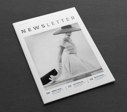 Fashion Newsletter design