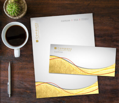 Foil Letterhead